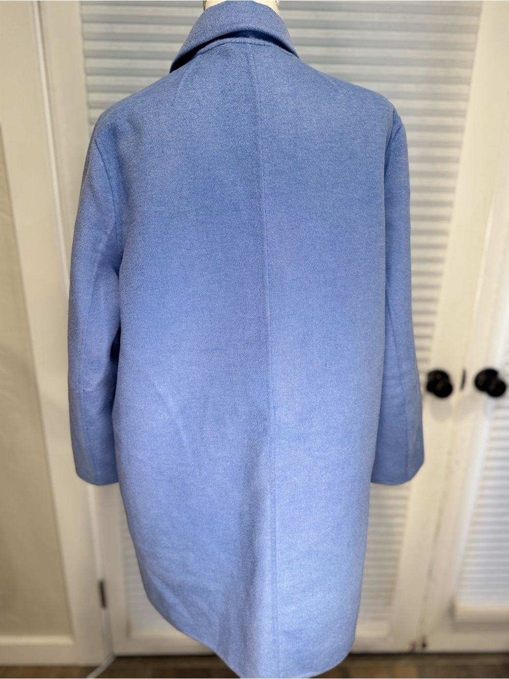 Banana Republic Light Blue Wool Coat - Picture 3 of 5